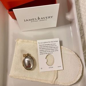 James Avery Oval Locket. *Retiring Design.